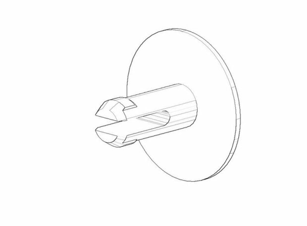 Dornbracht 90312004900-00 Afdekplaat chroom