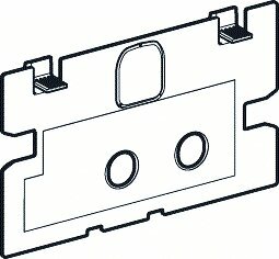 Geberit 241.343.00.1 Delta beschermplaat Delta (UP10