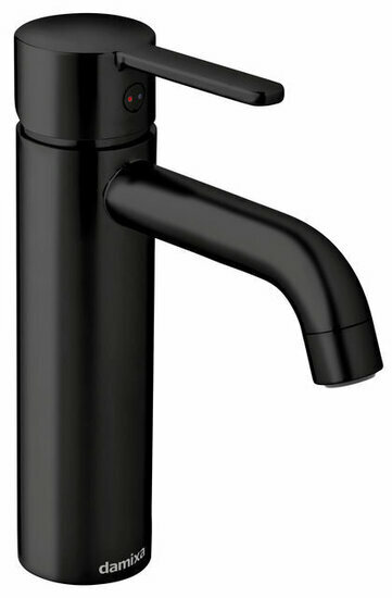 Damixa 7493061 silhouet wastafelmengkraan mat zwart (medium)