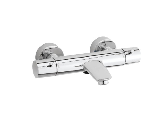 Damixa 5750100 merkur bad/douchethermostaat chroom