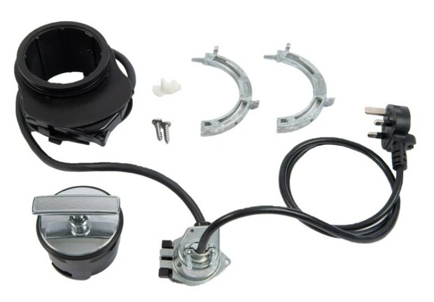InSinkErator CCKIT-00A Evolution Batch Feed Adapter Cover Control Kit, Black