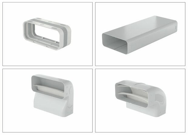 Airpart 4058130 Prime flow&reg; set NL, , light grey