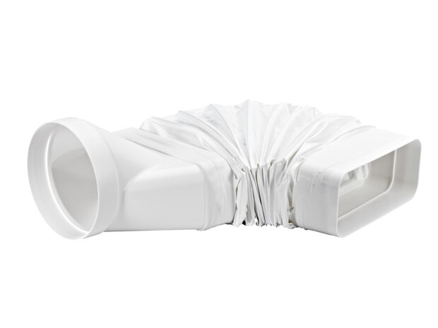 Airpart 4043043 F-RBFLEX 2 system 150 tube bend, Connecting element, white