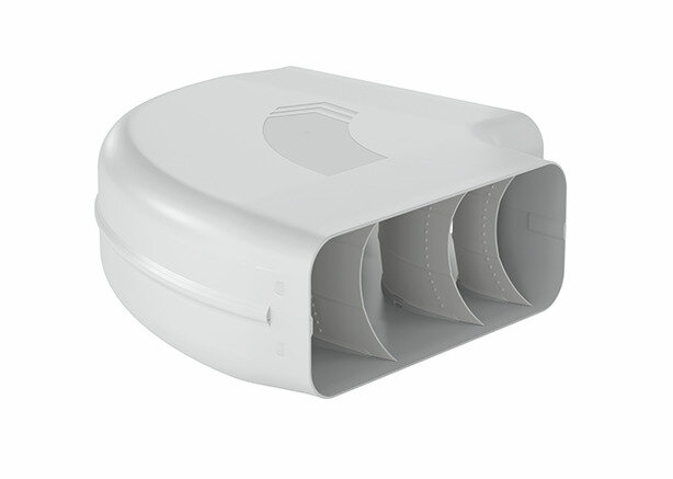 Airpart 4051006 Horizontal tube bend