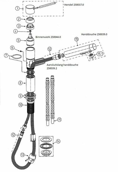 Lavanto Pietro 250039-250040 onderdelen