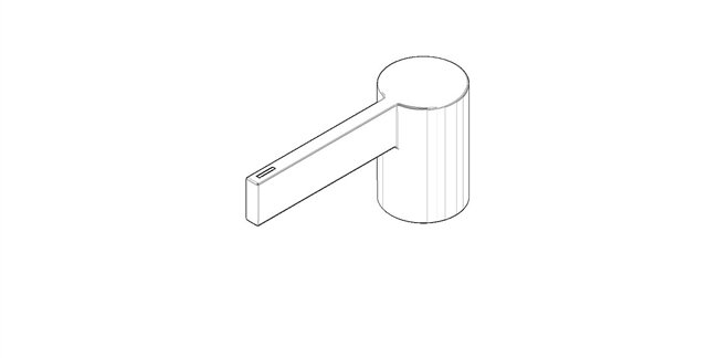 Dornbracht 092067012-00 Handle chrome