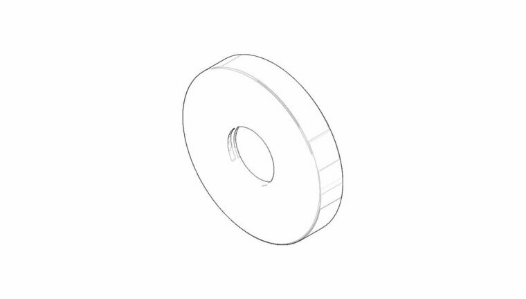 Dornbracht 082762500-06 Rozet platina mat