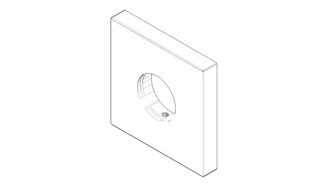 Dornbracht 092778042-00 Rosette chrome