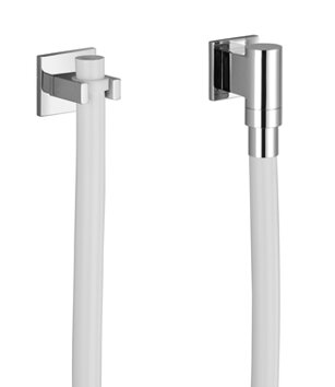 Dornbracht 27822979-00 WATER TUBE Kneipp wall connection elbow with wall bracket with rosette chrome