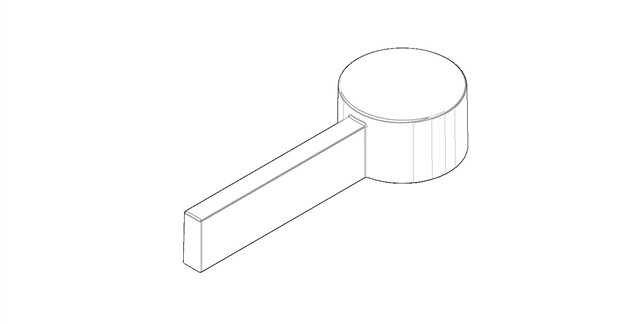 Dornbracht 092078057-00 Lever chrome