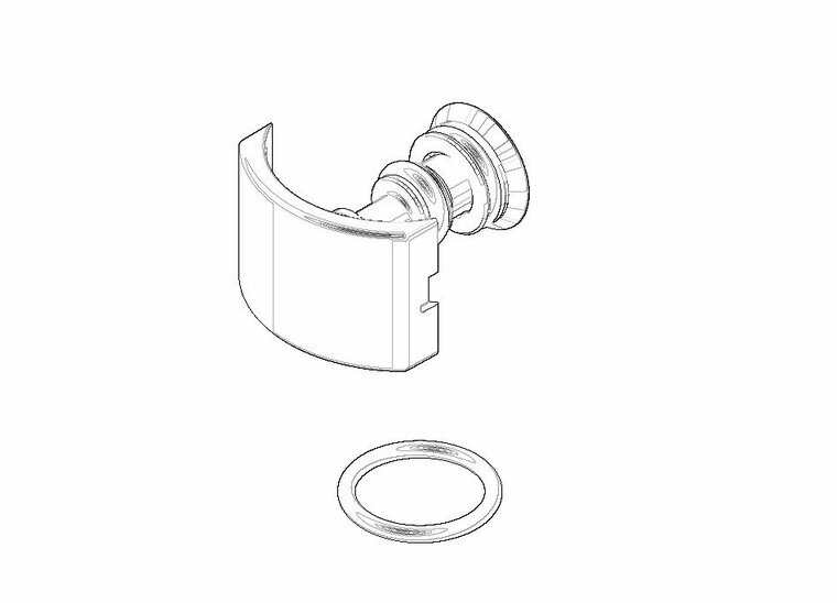 Dornbracht 12864970-06 Douchekop platina mat