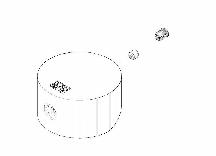 Dornbracht 90206004100-06 Hendel platina mat