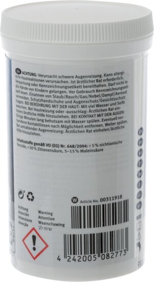Siemens Bosch 00311918 Descaler for washing machines and dishwashers - 250 gr