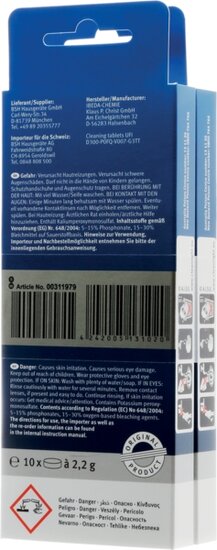 Siemens Bosch 00311979 Cleaning tablets for coffee machines 20 pieces