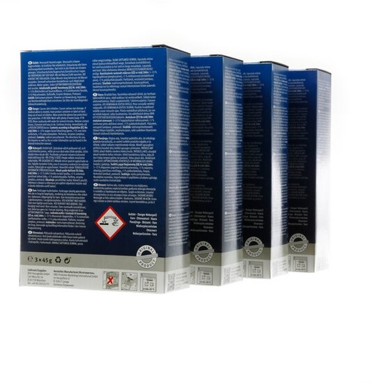 Siemens Bosch 00312257 Dishwasher cleaner 3x45g 4 x 3 pieces