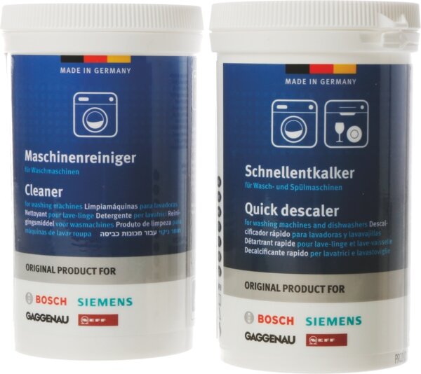 Siemens Bosch 00312276 Set with detergent and quick descaler for washing machines