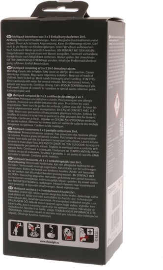 Siemens Bosch 00312290 Descaling tablets for coffee machines 9 pieces