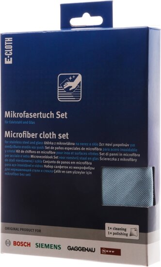 Siemens Bosch 00312327 Set: cleaning cloth and polishing cloth