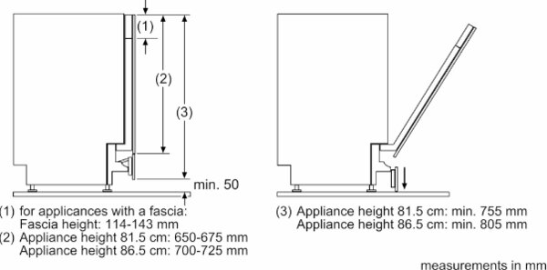 Bosch Siemens 00648174 folding hinge folding hinge