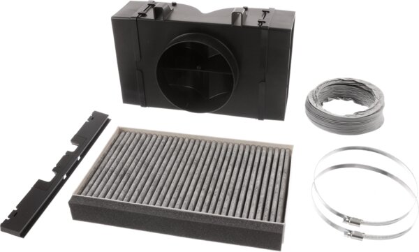 Bosch Siemens 17006606 CleanAir recirculation starter set anti-vis filter iQ500700