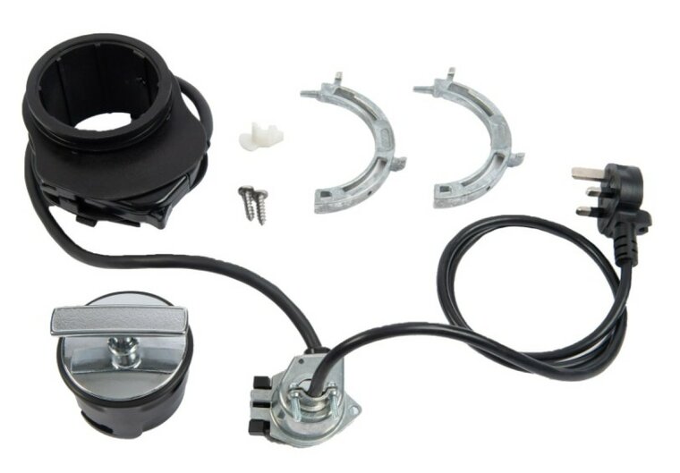 InSinkErator CCKIT-00A Evolution Batch Feed Adapter Cover Control Kit, Black