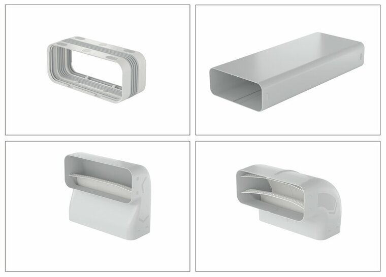 Airpart 4058130 Prime flow&reg; set NL, , light grey