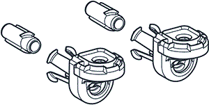 Geberit 243.978.00.1 toilet bowl fixing