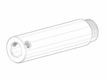 Dornbracht 091110083-06 Aansluiting platina mat