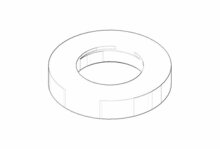 Dornbracht 092779001-06 Rozet platina mat
