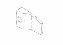 Dornbracht 092020030-06 Trekstang/-knop platina mat