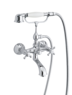 Damixa 3702500 tradition bad/douchemengkraan chroom (met handdoucheset)