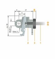 Stabilus 007409 bediening M10