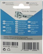 Bosch Siemens 17000335 Knife glass scraper ceramic hobs 5 pieces