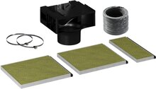 Bosch Siemens 17008033 Clean Air Plus recirculation set extractor hoods including 3 filters