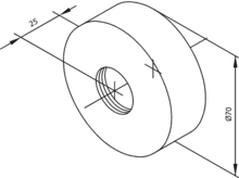 afmetingen Rozet Damixa