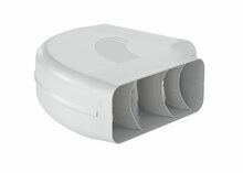 Airpart 4051006 Horizontal tube bend
